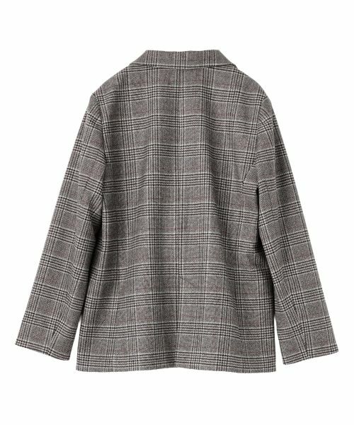 CARA O CRUZ / キャラ・オ・クルス テーラードジャケット | グレンチェックブレザー | 詳細30