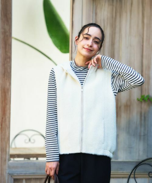 CARA O CRUZ / キャラ・オ・クルス テーラードジャケット | フーデッドジップベスト | 詳細12