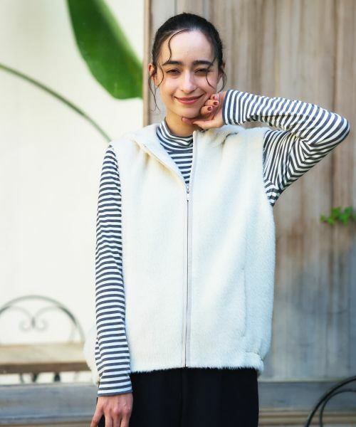 CARA O CRUZ / キャラ・オ・クルス テーラードジャケット | フーデッドジップベスト | 詳細13