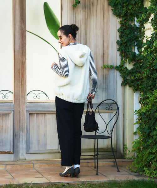 CARA O CRUZ / キャラ・オ・クルス テーラードジャケット | フーデッドジップベスト | 詳細25