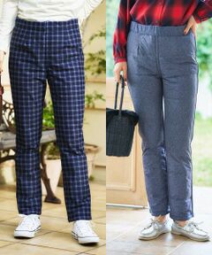 CARA O CRUZ / キャラ・オ・クルス その他パンツ | 暖リバーシブルダウン混パンツ