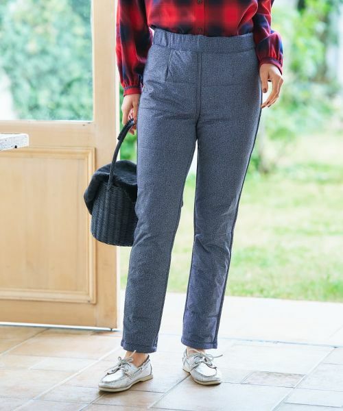 CARA O CRUZ / キャラ・オ・クルス その他パンツ | 暖リバーシブルダウン混パンツ | 詳細14