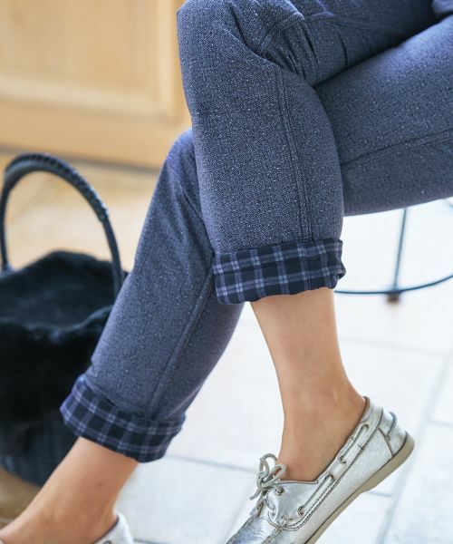 CARA O CRUZ / キャラ・オ・クルス その他パンツ | 暖リバーシブルダウン混パンツ | 詳細15