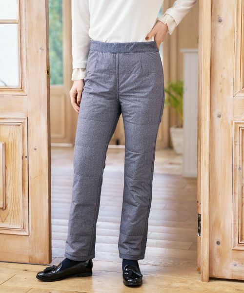 CARA O CRUZ / キャラ・オ・クルス その他パンツ | 暖リバーシブルダウン混パンツ | 詳細20