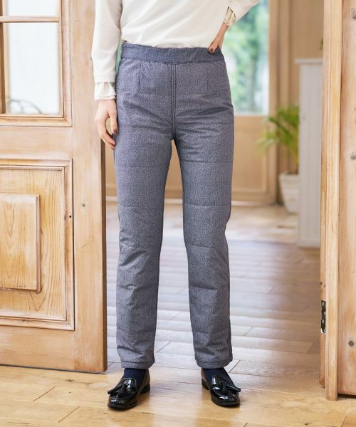 CARA O CRUZ / キャラ・オ・クルス その他パンツ | 暖リバーシブルダウン混パンツ | 詳細21