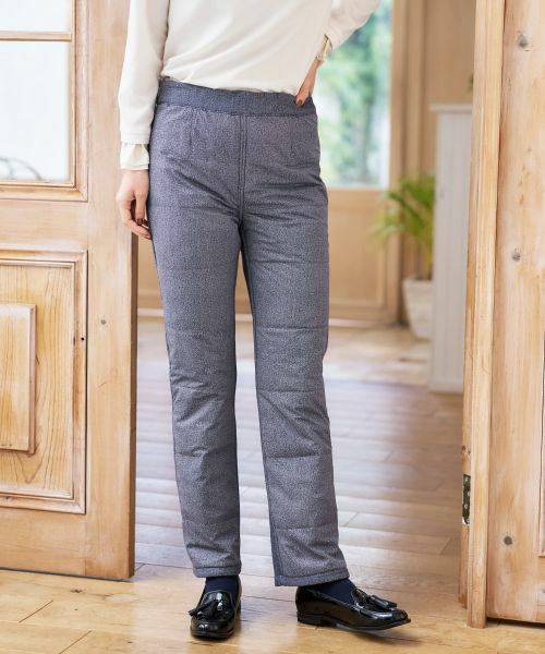 CARA O CRUZ / キャラ・オ・クルス その他パンツ | 暖リバーシブルダウン混パンツ | 詳細22