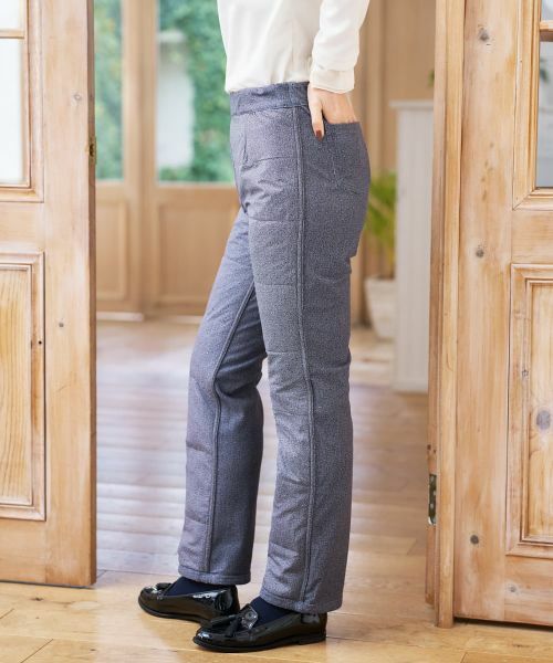 CARA O CRUZ / キャラ・オ・クルス その他パンツ | 暖リバーシブルダウン混パンツ | 詳細23