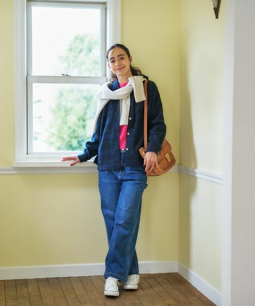 CARA O CRUZ / キャラ・オ・クルス デニムパンツ | ペインターワイドデニムパンツ | 詳細12