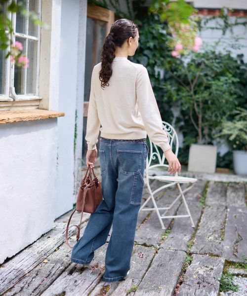 CARA O CRUZ / キャラ・オ・クルス デニムパンツ | ペインターワイドデニムパンツ | 詳細25