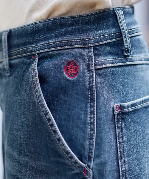 CARA O CRUZ / キャラ・オ・クルス デニムパンツ | ペインターワイドデニムパンツ | 詳細28