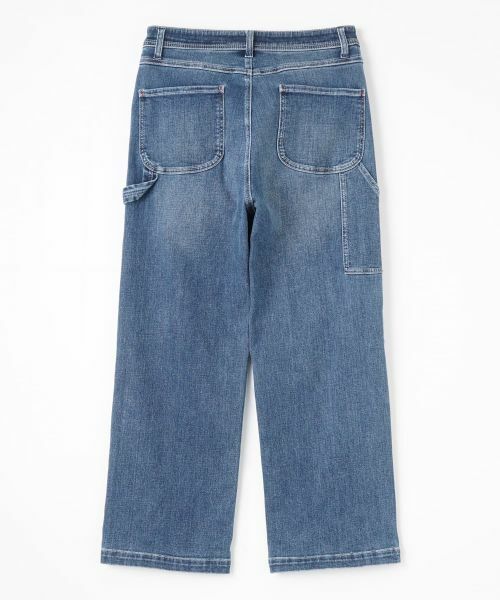 CARA O CRUZ / キャラ・オ・クルス デニムパンツ | ペインターワイドデニムパンツ | 詳細30