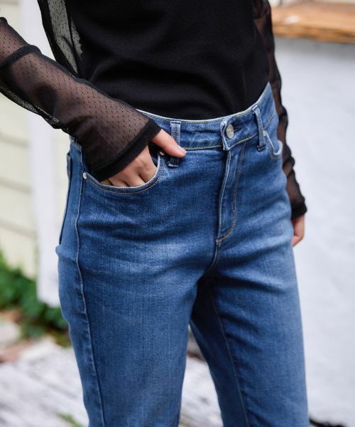 CARA O CRUZ / キャラ・オ・クルス デニムパンツ | スリムデニムパンツ | 詳細13