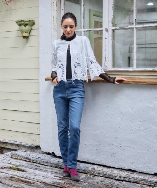 CARA O CRUZ / キャラ・オ・クルス デニムパンツ | スリムデニムパンツ | 詳細8