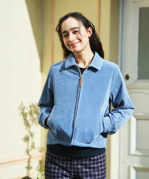 CARA O CRUZ / キャラ・オ・クルス テーラードジャケット | コーデュロイジップジャケット | 詳細1