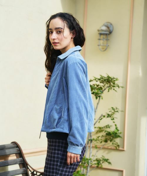 CARA O CRUZ / キャラ・オ・クルス テーラードジャケット | コーデュロイジップジャケット | 詳細3