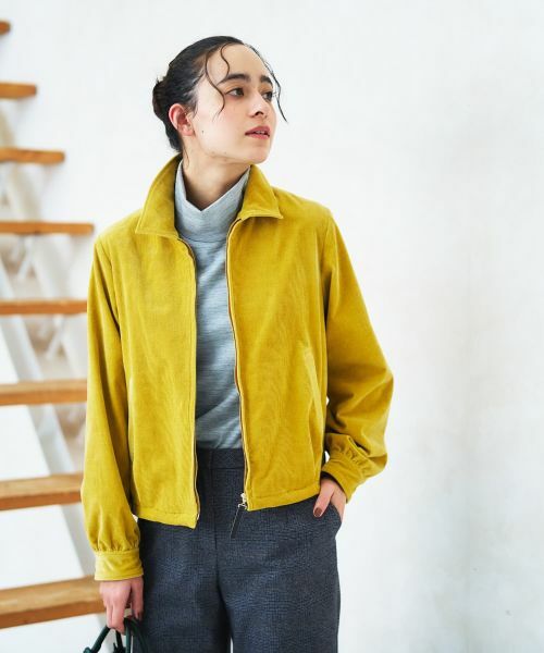 CARA O CRUZ / キャラ・オ・クルス テーラードジャケット | コーデュロイジップジャケット | 詳細7