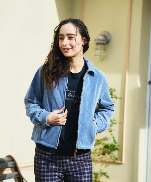 CARA O CRUZ / キャラ・オ・クルス テーラードジャケット | コーデュロイジップジャケット | 詳細3