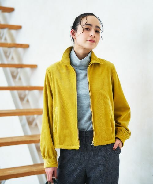 CARA O CRUZ / キャラ・オ・クルス テーラードジャケット | コーデュロイジップジャケット | 詳細9