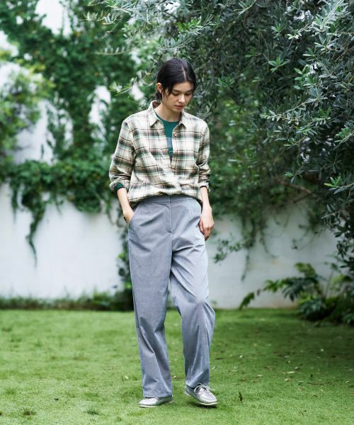 CARA O CRUZ / キャラ・オ・クルス シャツ・ブラウス | チェックブラウス【SOMELOS】【35th】 | 詳細13