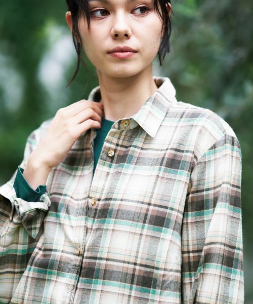 CARA O CRUZ / キャラ・オ・クルス シャツ・ブラウス | チェックブラウス【SOMELOS】【35th】 | 詳細18