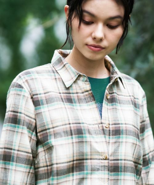 CARA O CRUZ / キャラ・オ・クルス シャツ・ブラウス | チェックブラウス【SOMELOS】【35th】 | 詳細19