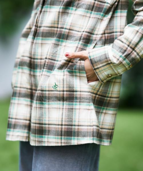 CARA O CRUZ / キャラ・オ・クルス シャツ・ブラウス | チェックブラウス【SOMELOS】【35th】 | 詳細21