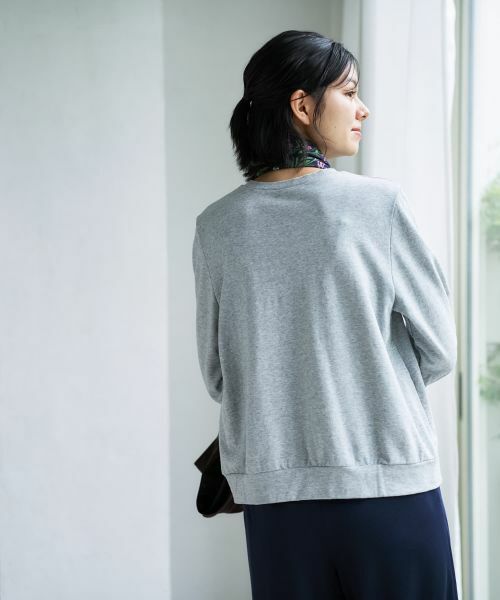 CARA O CRUZ / キャラ・オ・クルス スウェット | 刺繍クルーネックプルオーバー | 詳細16