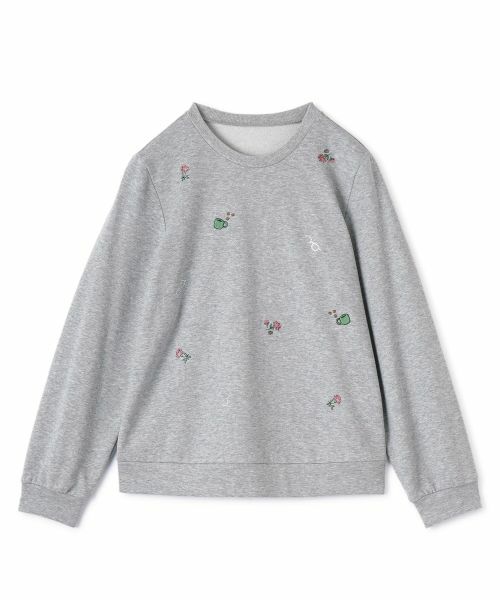 CARA O CRUZ / キャラ・オ・クルス スウェット | 刺繍クルーネックプルオーバー | 詳細30