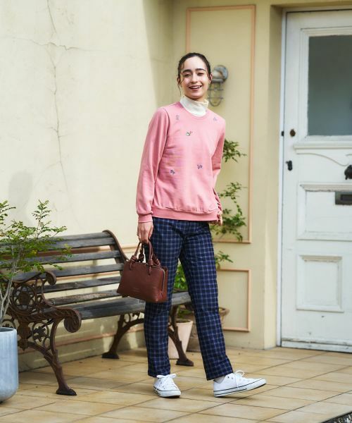 CARA O CRUZ / キャラ・オ・クルス スウェット | 刺繍クルーネックプルオーバー | 詳細6