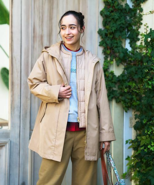 CARA O CRUZ / キャラ・オ・クルス その他アウター | 【3WAY】コート&中わたジャケットの２点セット | 詳細1