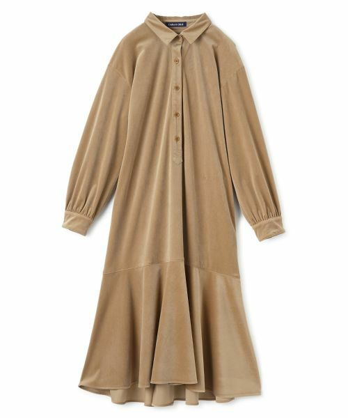 CARA O CRUZ / キャラ・オ・クルス ドレス | コーデュロイのフレアワンピース | 詳細26