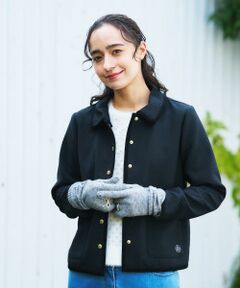 CARA O CRUZ / キャラ・オ・クルス その他アウター | ステンカラーキルティングジャケット