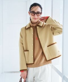 CARA O CRUZ / キャラ・オ・クルス その他アウター | ステンカラーキルティングジャケット