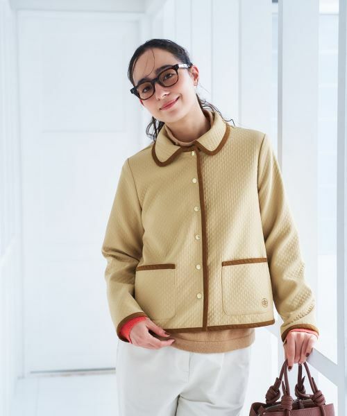 CARA O CRUZ / キャラ・オ・クルス その他アウター | ステンカラーキルティングジャケット | 詳細13