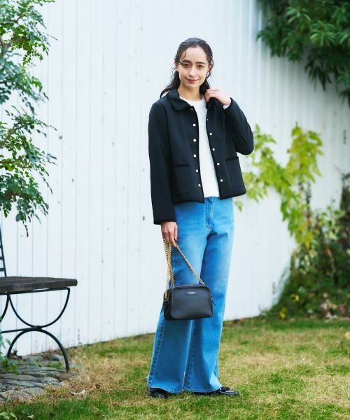 CARA O CRUZ / キャラ・オ・クルス その他アウター | ステンカラーキルティングジャケット | 詳細26