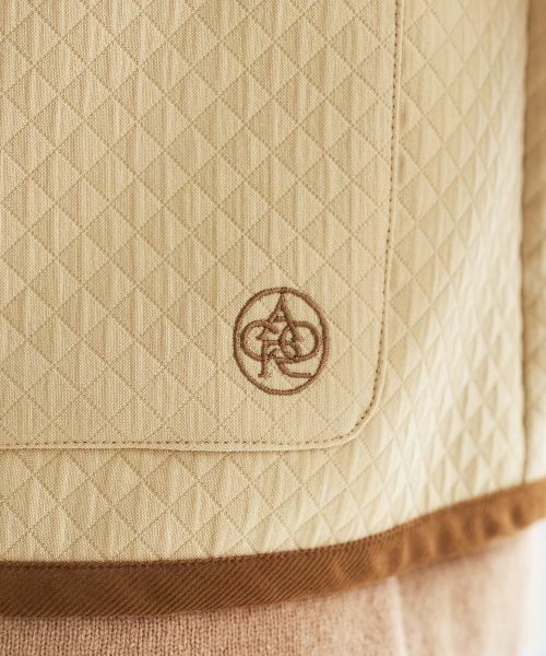 CARA O CRUZ / キャラ・オ・クルス その他アウター | ステンカラーキルティングジャケット | 詳細29