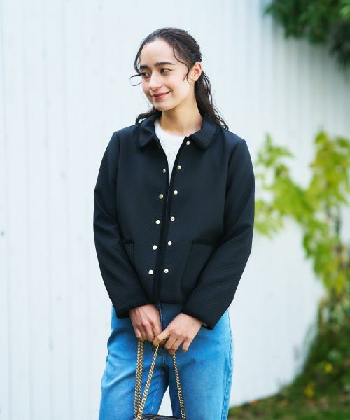 CARA O CRUZ / キャラ・オ・クルス その他アウター | 襟取り外し可 ステンカラージャケット | 詳細15