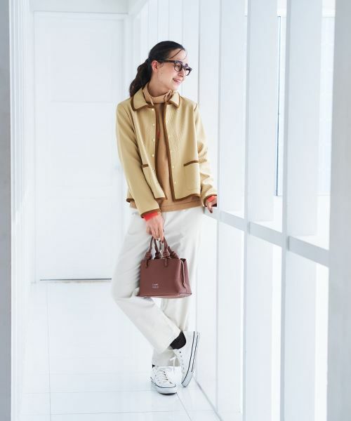 CARA O CRUZ / キャラ・オ・クルス その他アウター | 襟取り外し可 ステンカラージャケット | 詳細28