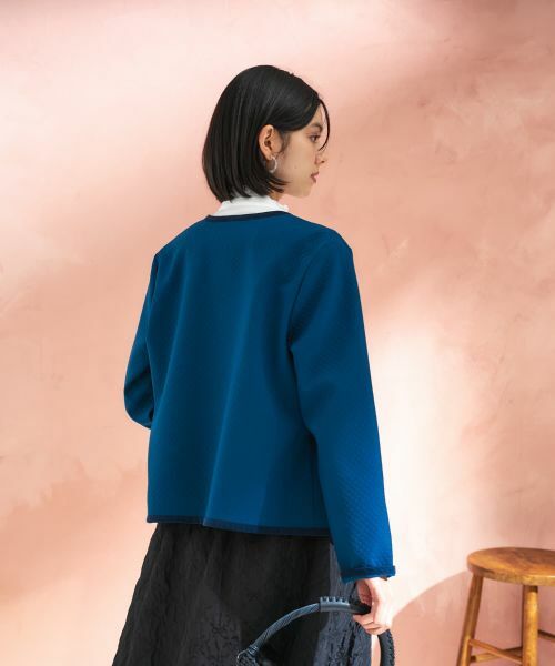 CARA O CRUZ / キャラ・オ・クルス その他アウター | 襟取り外し可 ステンカラージャケット | 詳細5