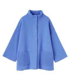 CARA O CRUZ / キャラ・オ・クルス テーラードジャケット | スタンドカラーニットジャケット【ANNE CLAIRE】【35th】