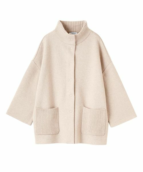 CARA O CRUZ / キャラ・オ・クルス テーラードジャケット | スタンドカラーニットジャケット【ANNE CLAIRE】【35th】 | 詳細28