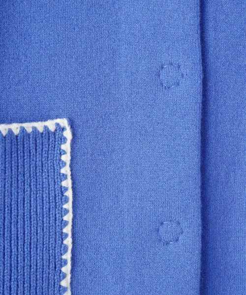 CARA O CRUZ / キャラ・オ・クルス テーラードジャケット | ノーカラーニットジャケット【ANNE CLAIRE】【35th】 | 詳細24