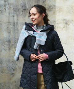 CARA O CRUZ / キャラ・オ・クルス その他アウター | フーデッドキルティングコート【HEYER】