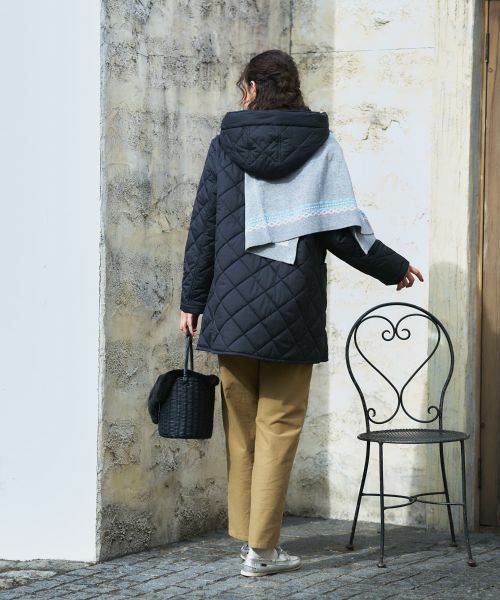 CARA O CRUZ / キャラ・オ・クルス その他アウター | フーデッドキルティングコート【HEYER】 | 詳細17