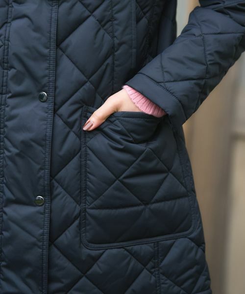 CARA O CRUZ / キャラ・オ・クルス その他アウター | フーデッドキルティングコート【HEYER】 | 詳細19