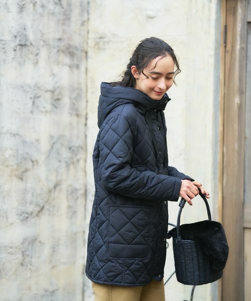 CARA O CRUZ / キャラ・オ・クルス その他アウター | フーデッドキルティングコート【HEYER】 | 詳細8