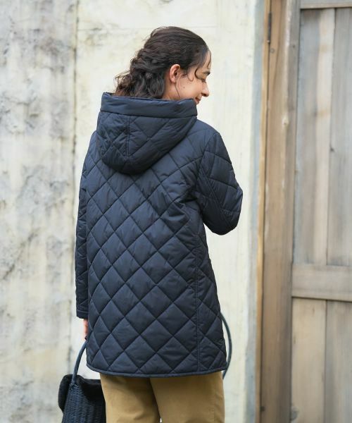 CARA O CRUZ / キャラ・オ・クルス その他アウター | フーデッドキルティングコート【HEYER】 | 詳細9