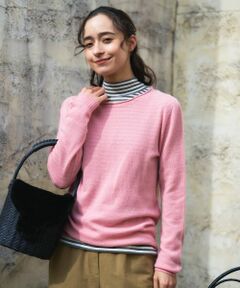 CARA O CRUZ / キャラ・オ・クルス ニット・セーター | カシミヤクルーネックニット【MUSETTI】