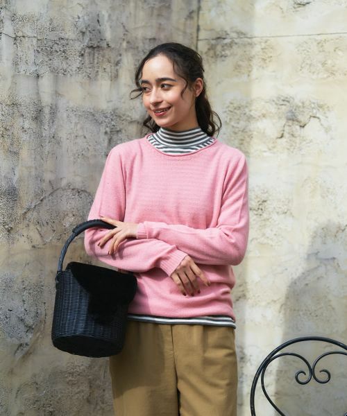 CARA O CRUZ / キャラ・オ・クルス ニット・セーター | カシミヤクルーネックニット【MUSETTI】 | 詳細2