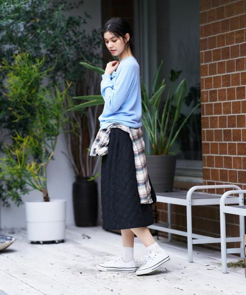 CARA O CRUZ / キャラ・オ・クルス ニット・セーター | カシミヤクルーネックニット【MUSETTI】 | 詳細24